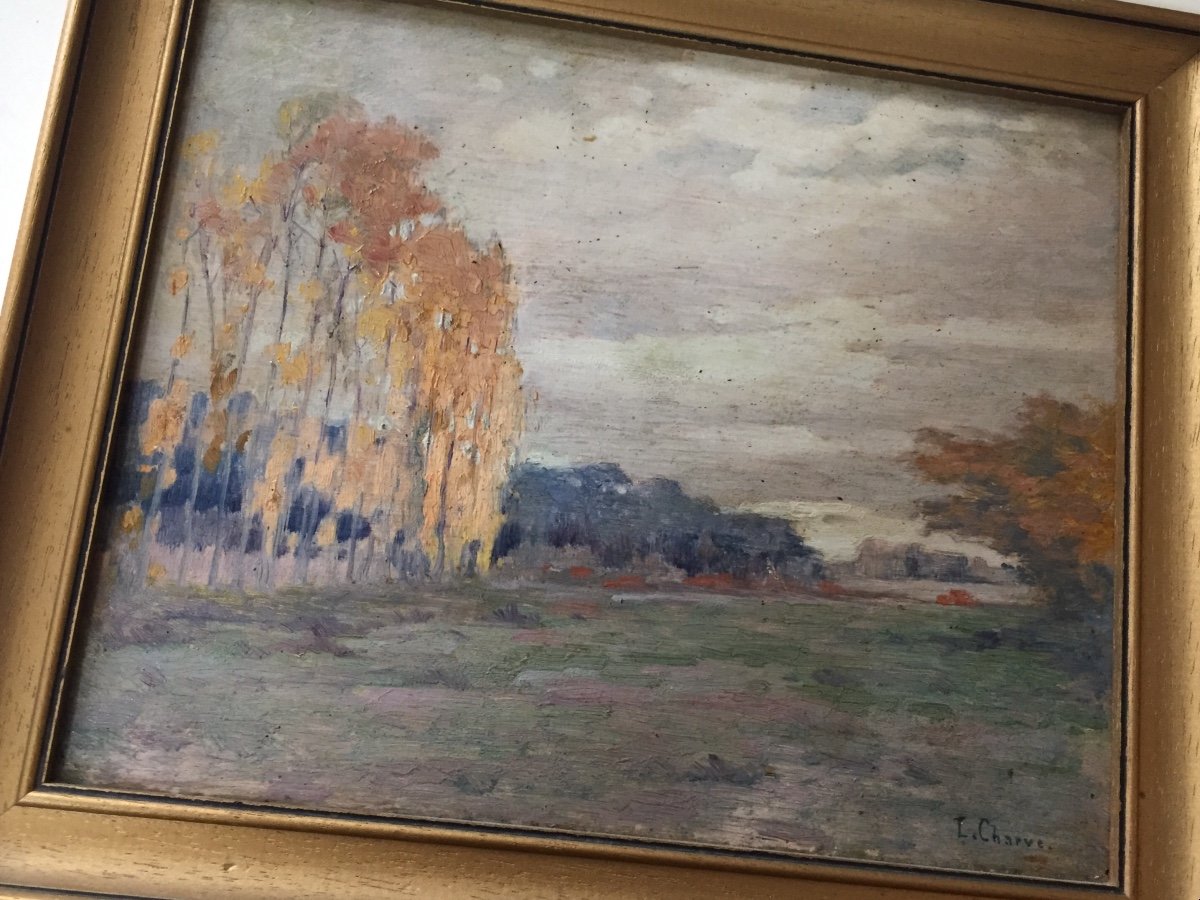 Autumn Landscape By Louis Charve-photo-6