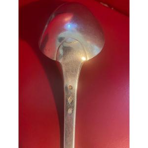 Dutrevis Silver Stewing Spoon