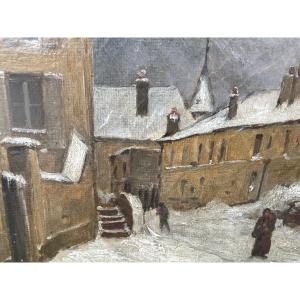 Village Under The Snow 