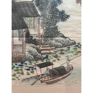 Chinese Silk Painting 