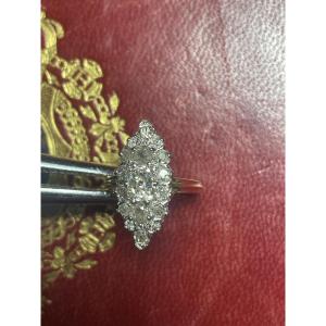 Marquise Diamond Ring 