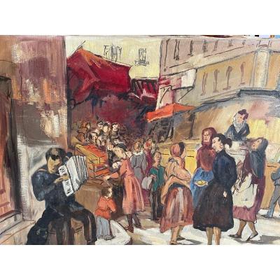 Scène De Marché De Bizet Andrée 