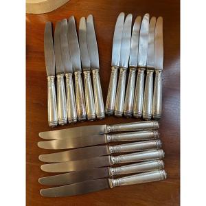 Malmaison Christofle Table Knives