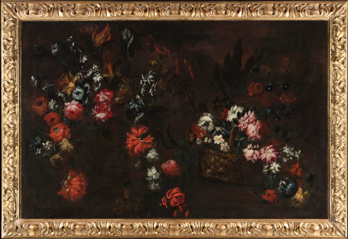 Elisabetta Marchioni (rovigo End 17th–early 18th Century) Still Life With Flowers