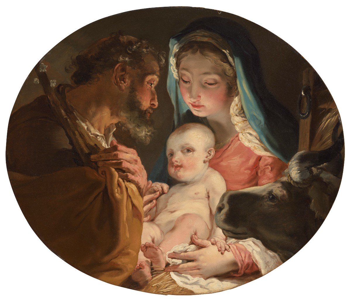 Gaetano Gandolfi (san Matteo Della Decima 1734–bologna 1802) Holy Family