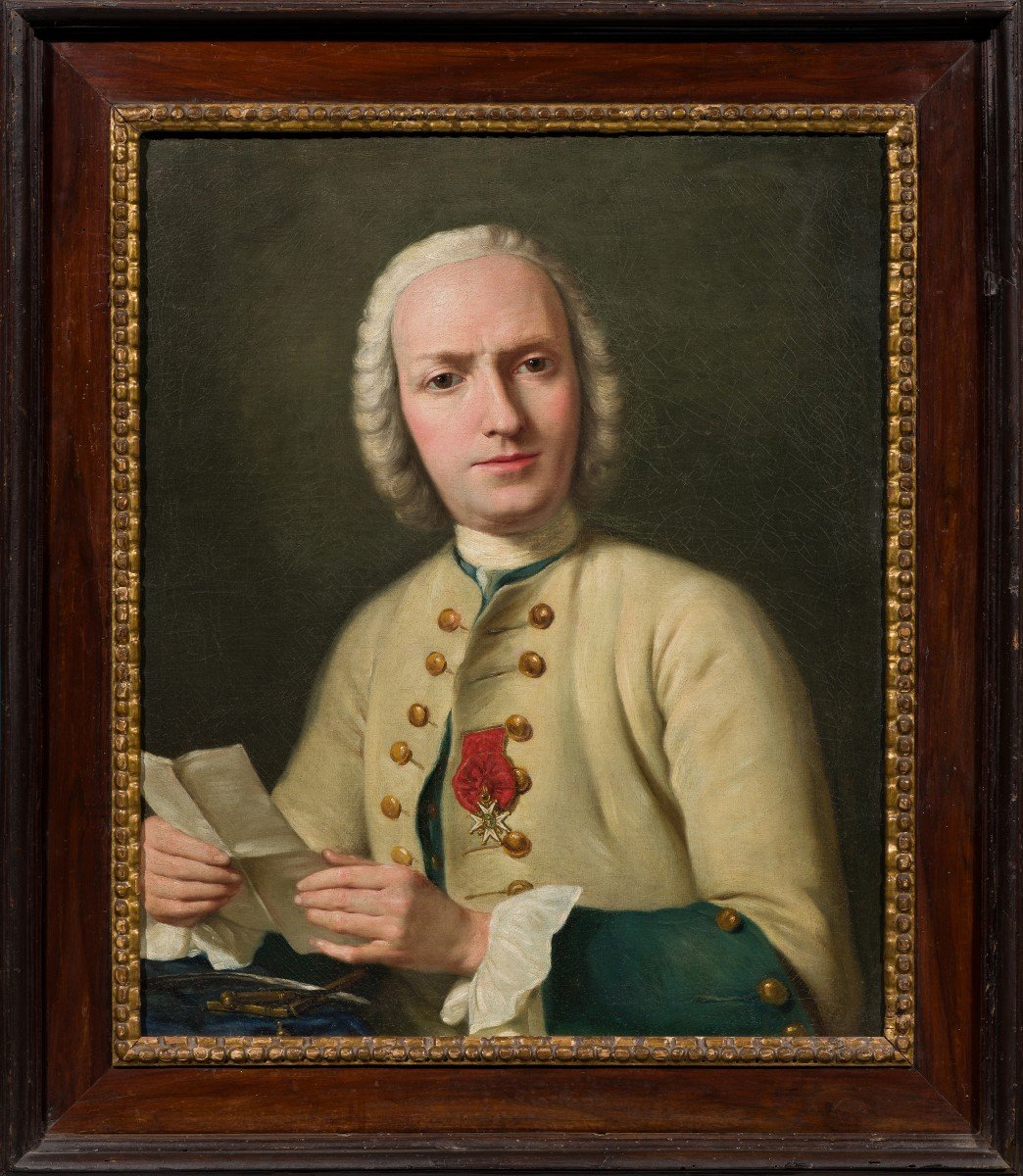 Gaspare Traversi (Napoli doc. 1749 - Rome 1770) Portrait du Prince Troiano Spinelli 