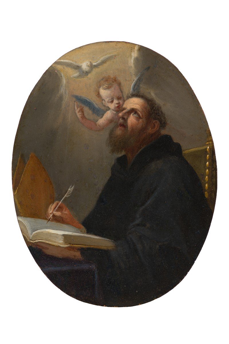 P.f.cittadini(milano, 1616 – Bologna, 1681) St.francis, St. Teresa, St.aug.-photo-3