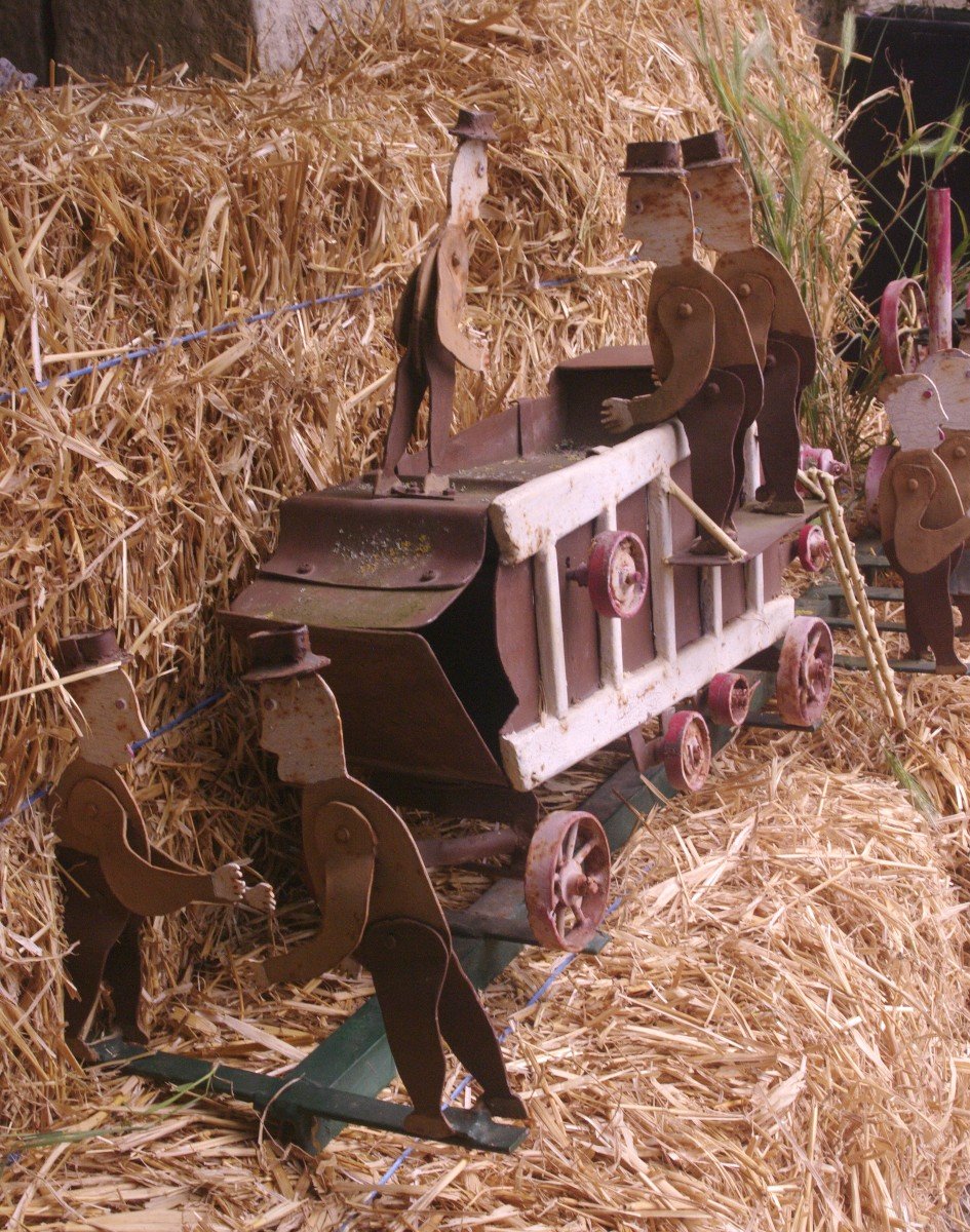 Charron Agricultural Machinery Sign Around 1930/1950-photo-1