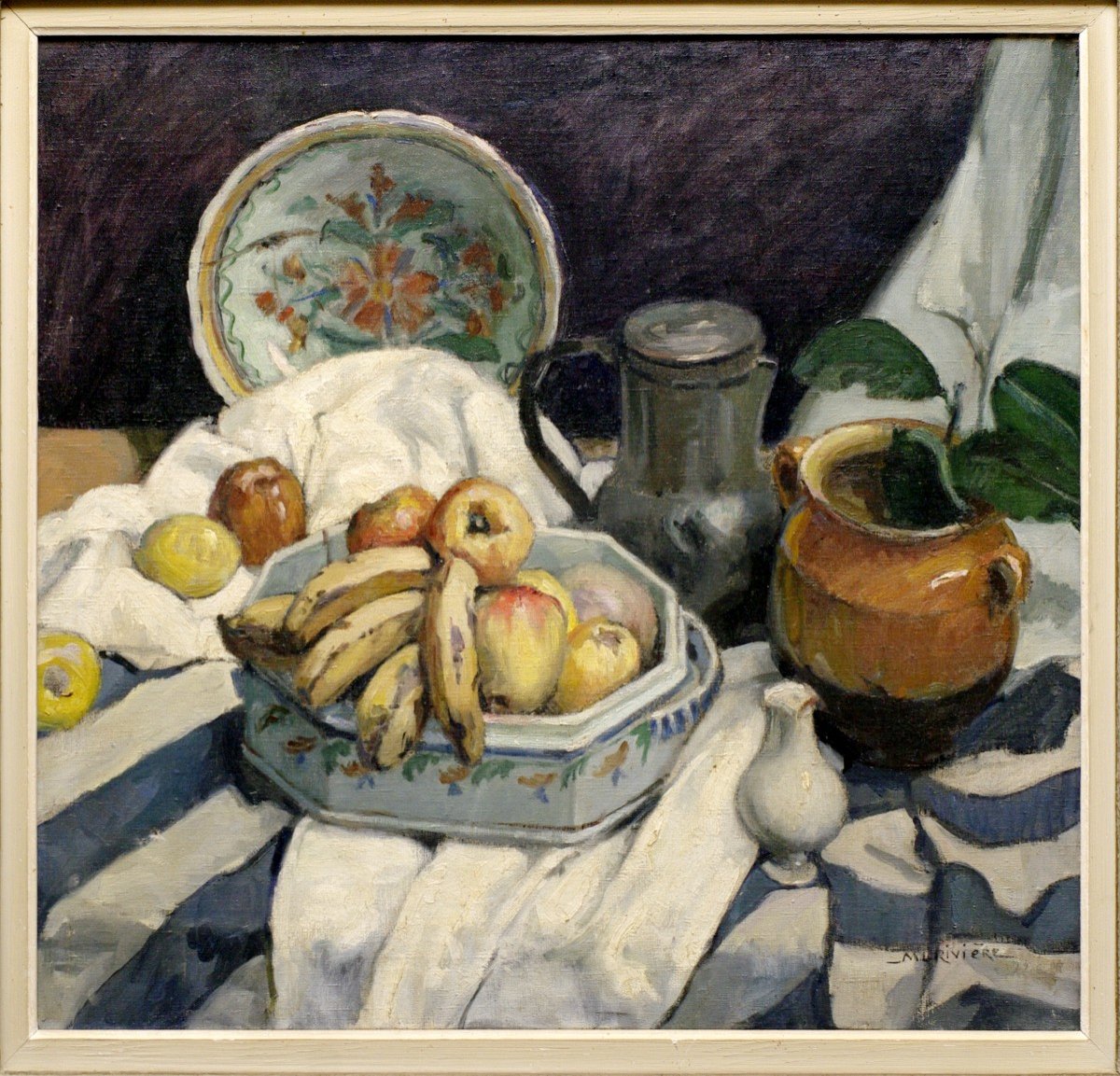 Still Life Painting Marie Louise Rivière 1926-photo-2