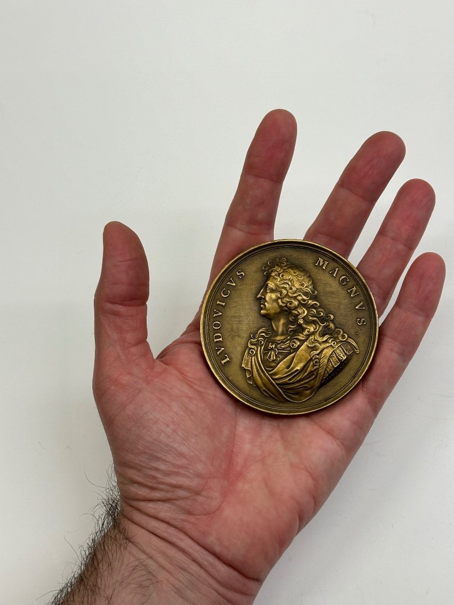Louis XIV Le Grand  Médaille, Canal Des Deux Mers-photo-2