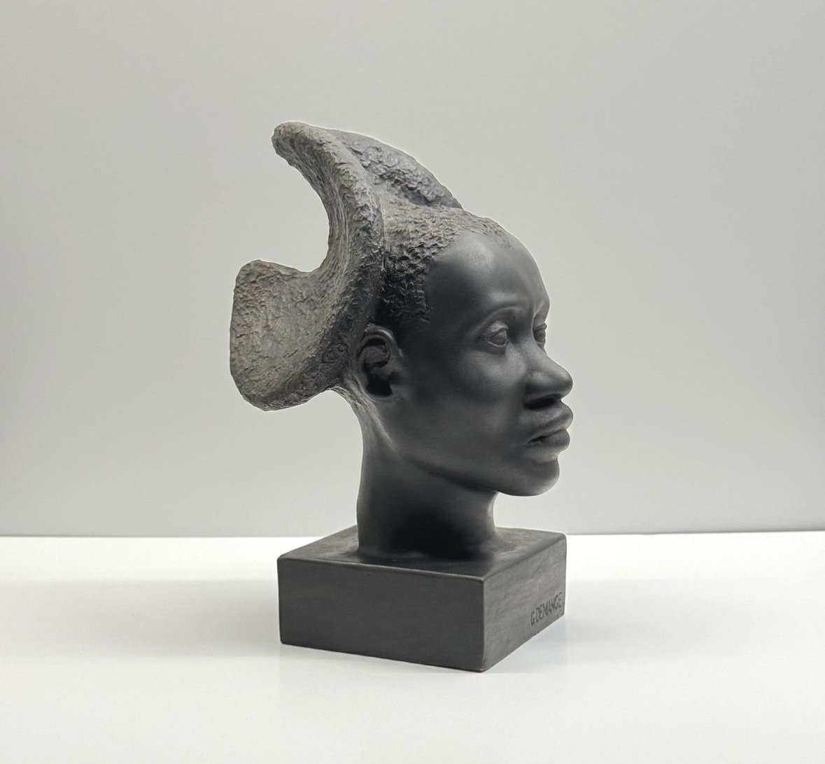 G. Demange (1867-1945) Africanist Terracotta Sculpture