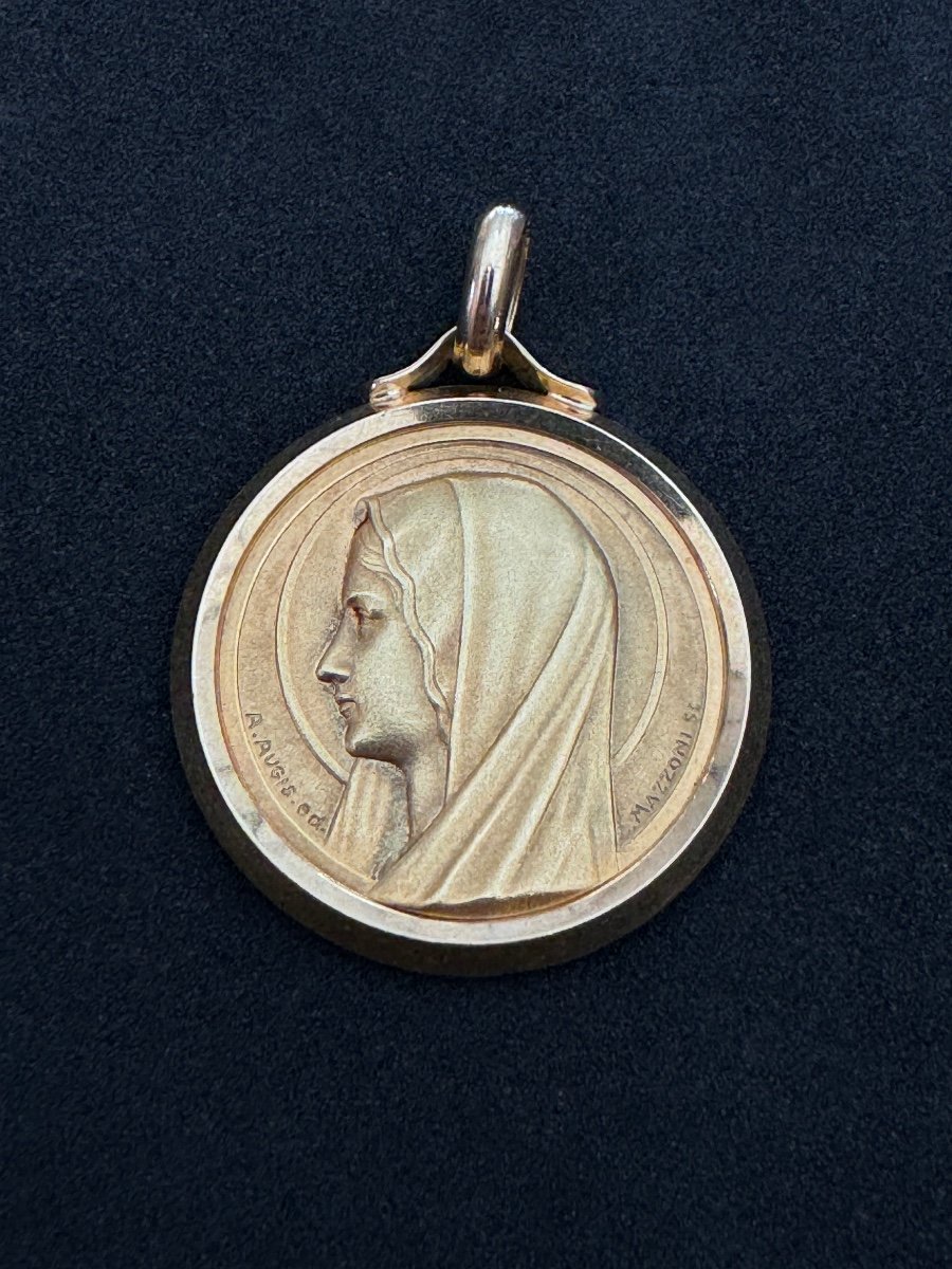 Médaille Or 18k Vierge