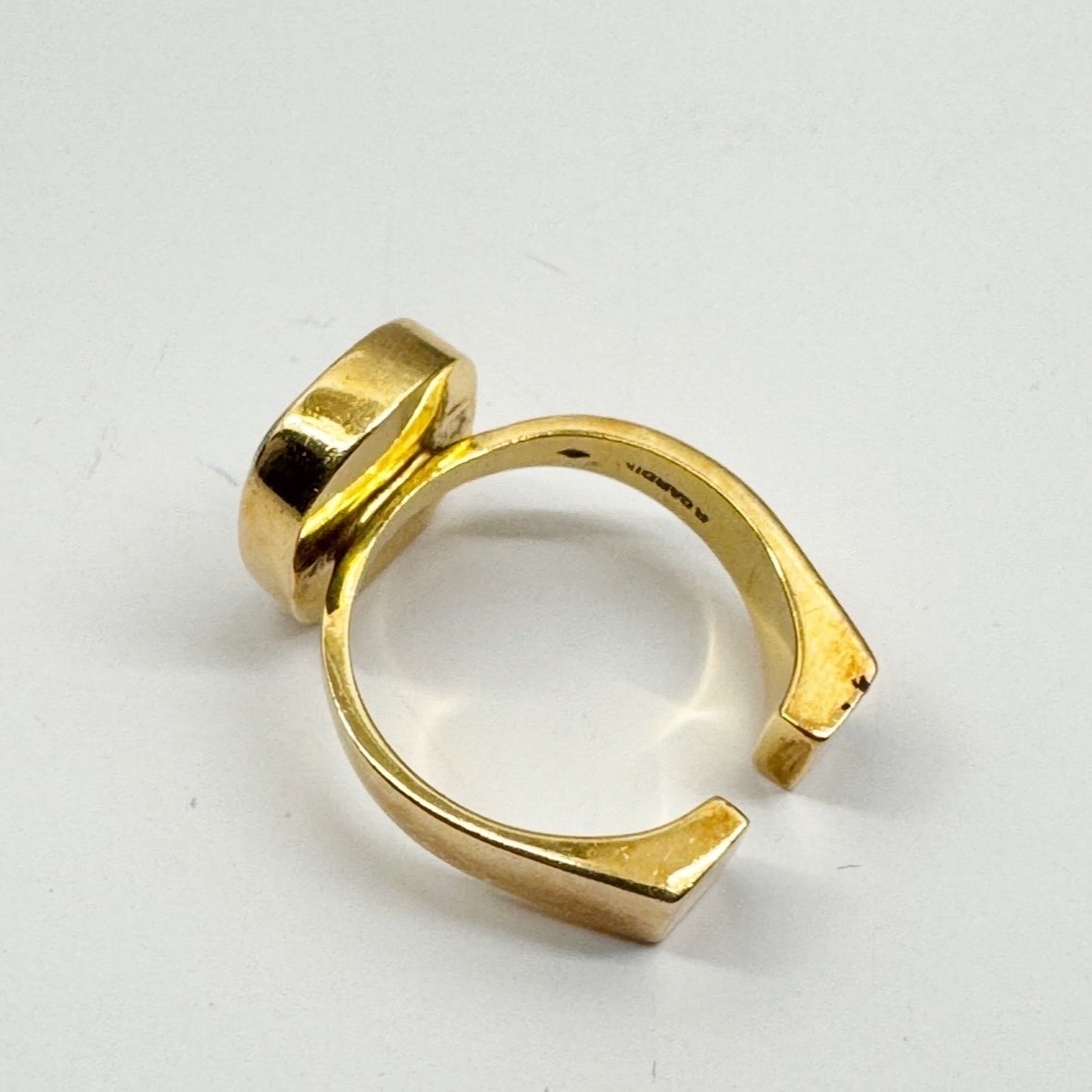 Pierre Cardin Bague Or Onyx -photo-3