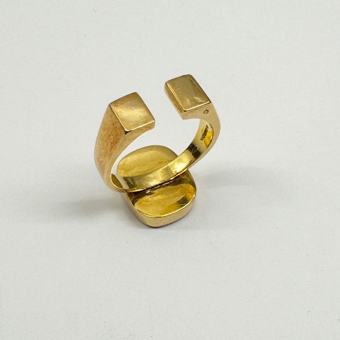 Pierre Cardin Gold Onyx Ring -photo-1