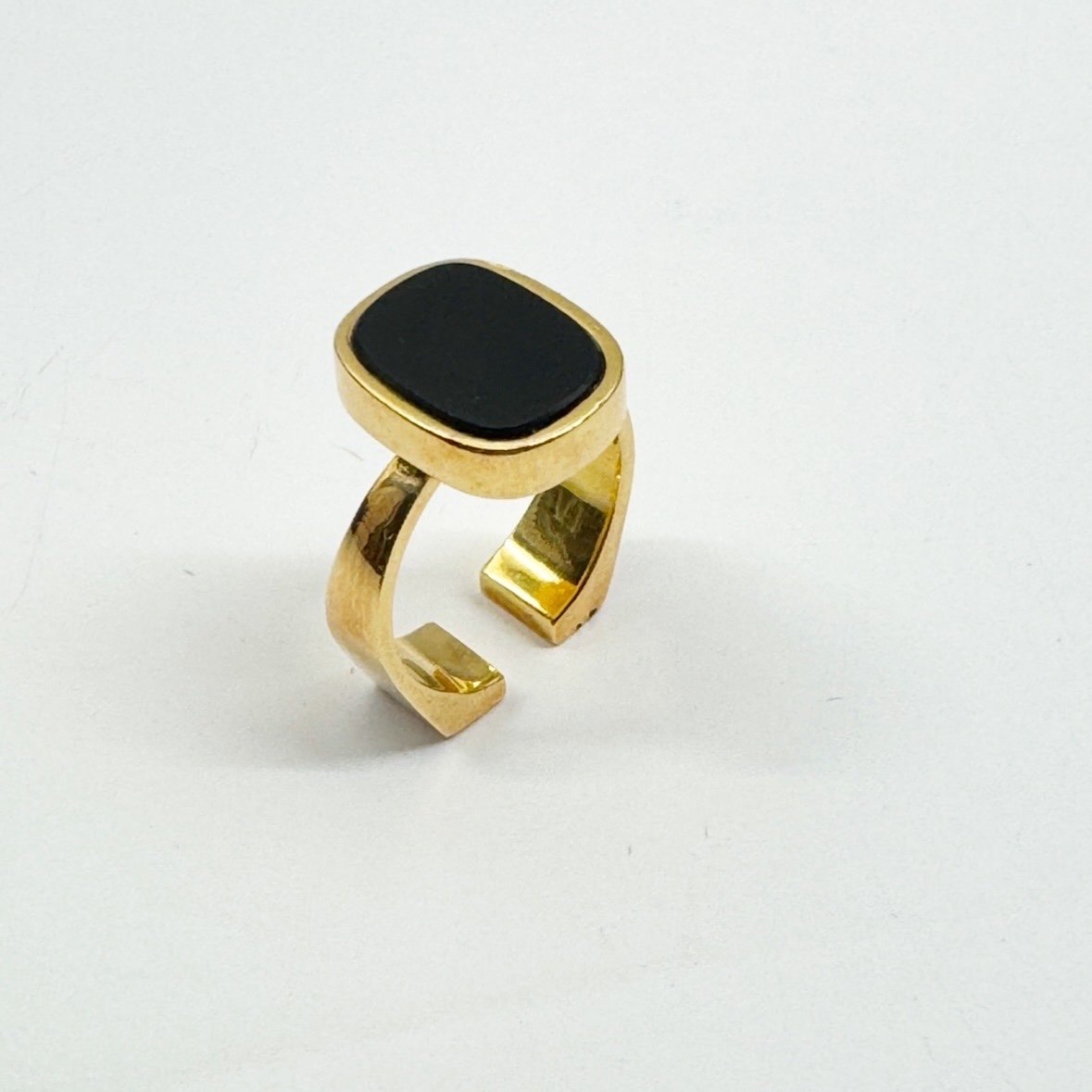 Pierre Cardin Bague Or Onyx 