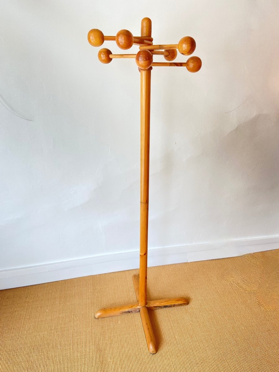 Fir Coat Rack, Circa 1970.