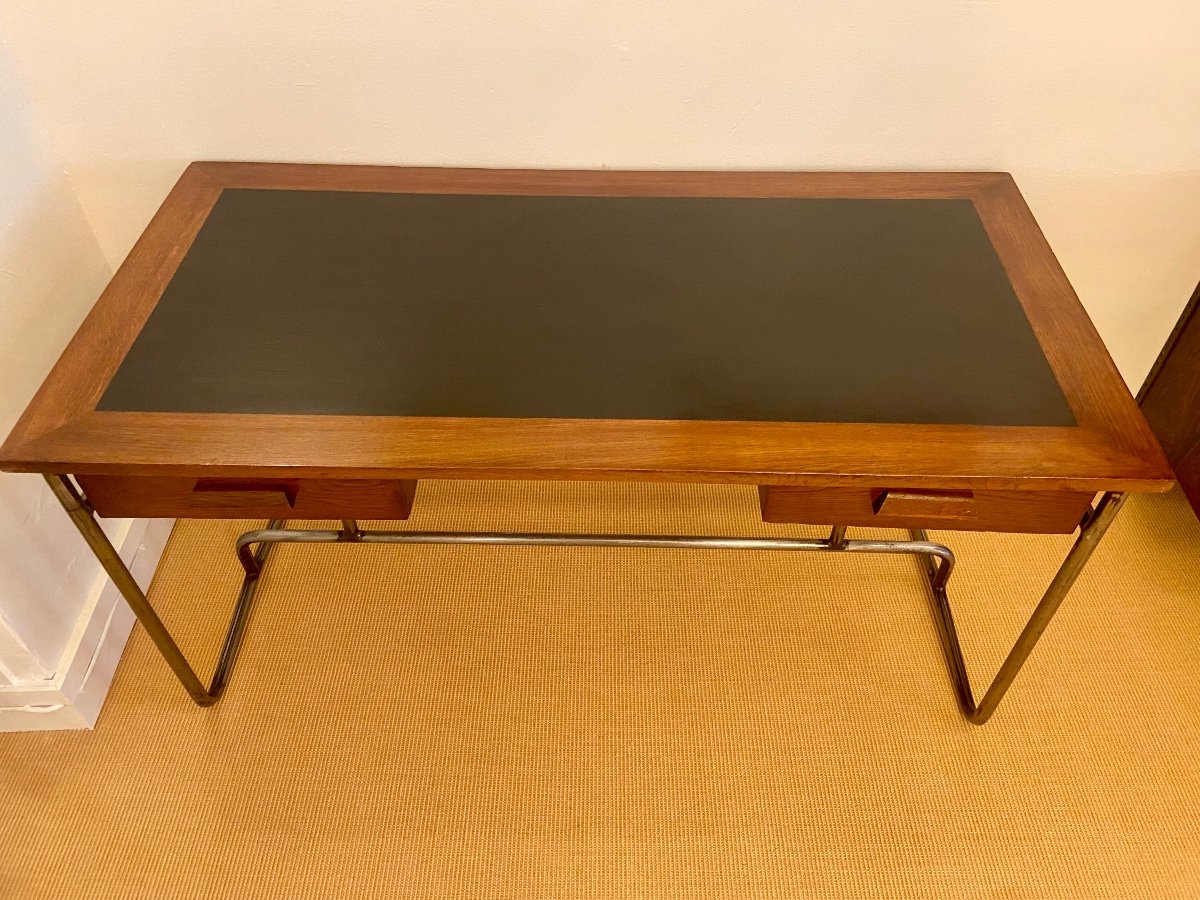 Modernist Desk Dating From The 1940s/1950s-photo-3