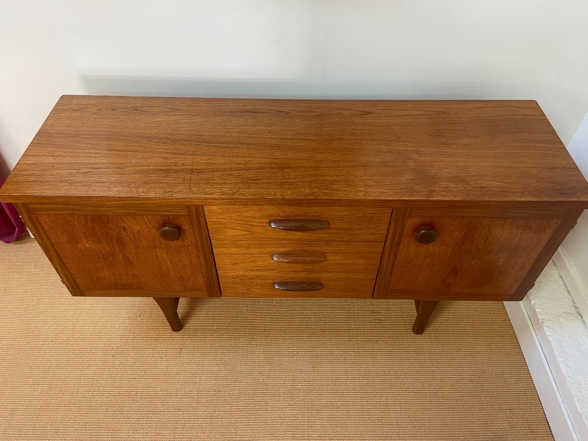 Small Teak Sideboard From The 60s.-photo-1