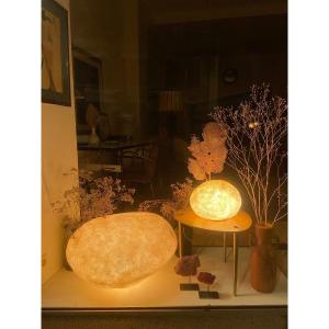 Large Pebble Lamp "dora" By André Cazenave, Atelier A, Circa 1970