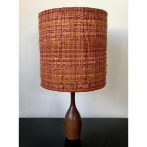 Teak Lamp, Circa 1950.