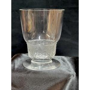 René LALIQUE, verre à Porto ou à cocktails "BANTAM".