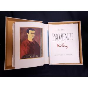 Giono "provence" Illustrated By Moïse Kisling, Paris, Klein 1954