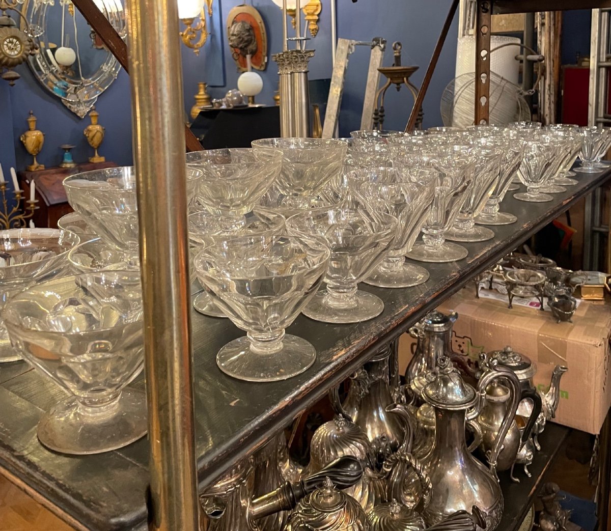 Verres En Cristal De Baccarat Modèle Talleyrand