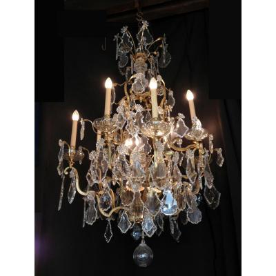 Cage Classic Chandelier Early 20th