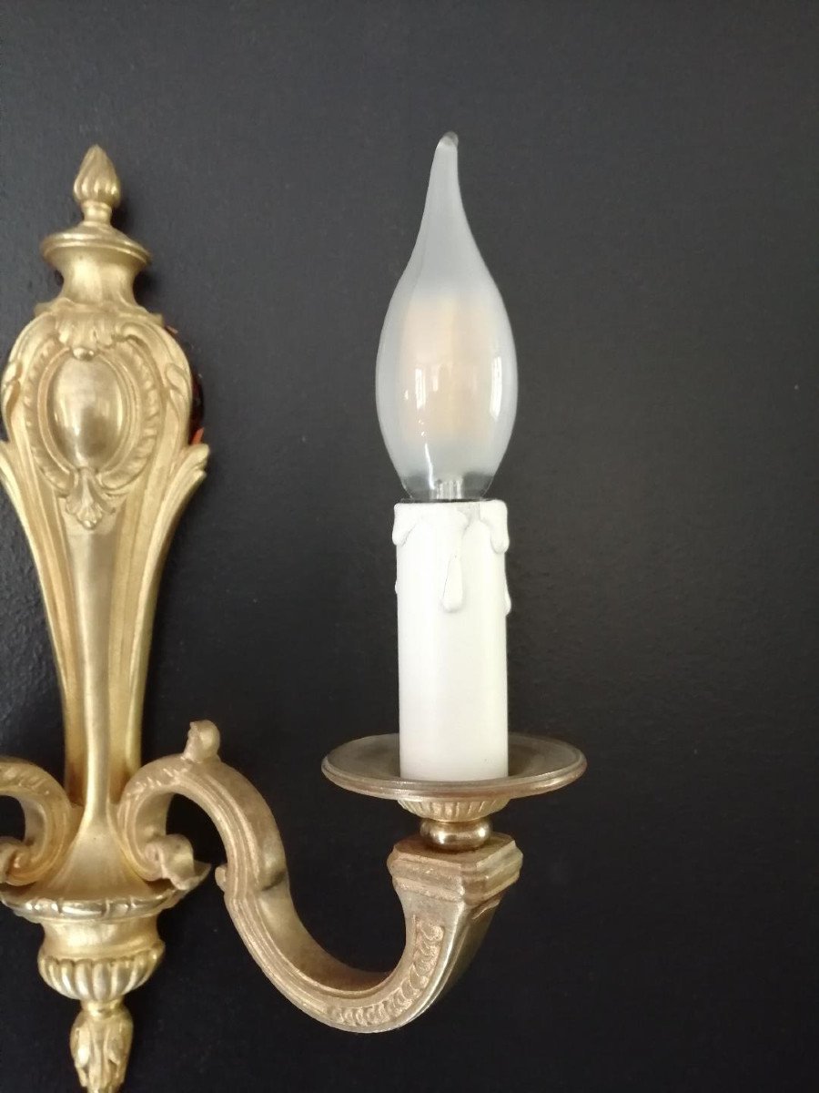 Pair Of Regency Style Sconces-photo-3