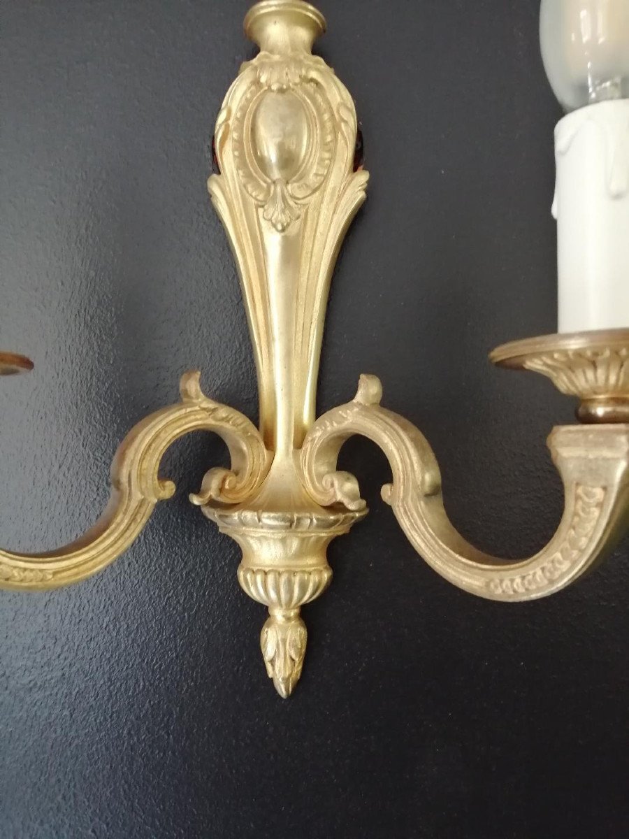 Pair Of Regency Style Sconces-photo-6