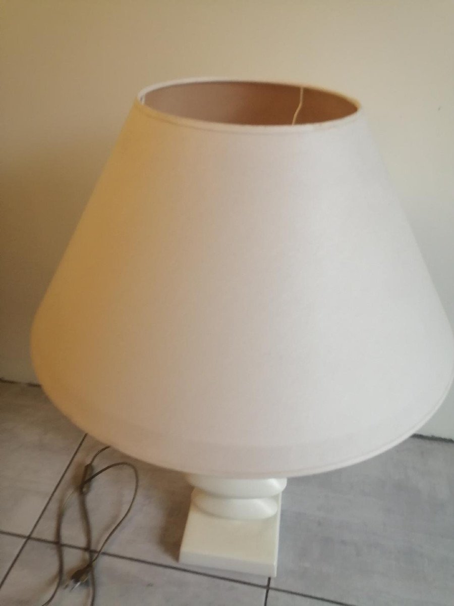 Table Lamp Signed Louis Drimmer-photo-2