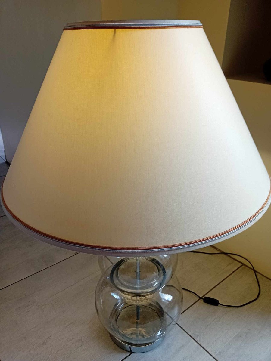 Large 70s Table Lamp-photo-3