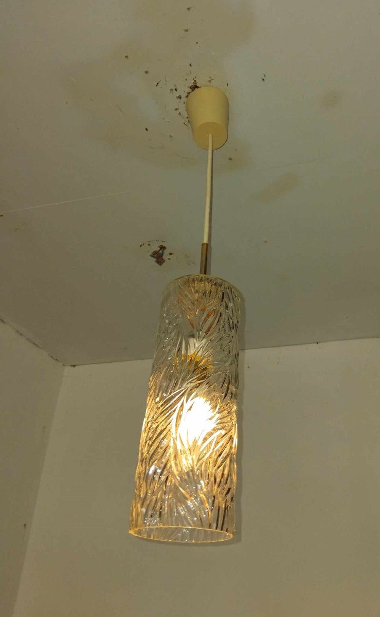 1960s Murano Glass Pendant Lamp-photo-4