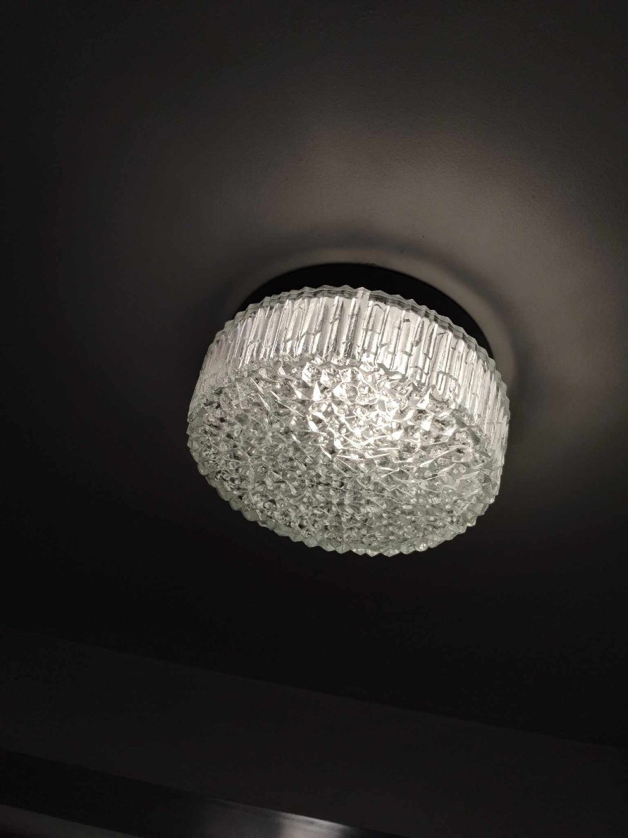 Holophane Dr60 Ceiling Light 60s/70s-photo-3