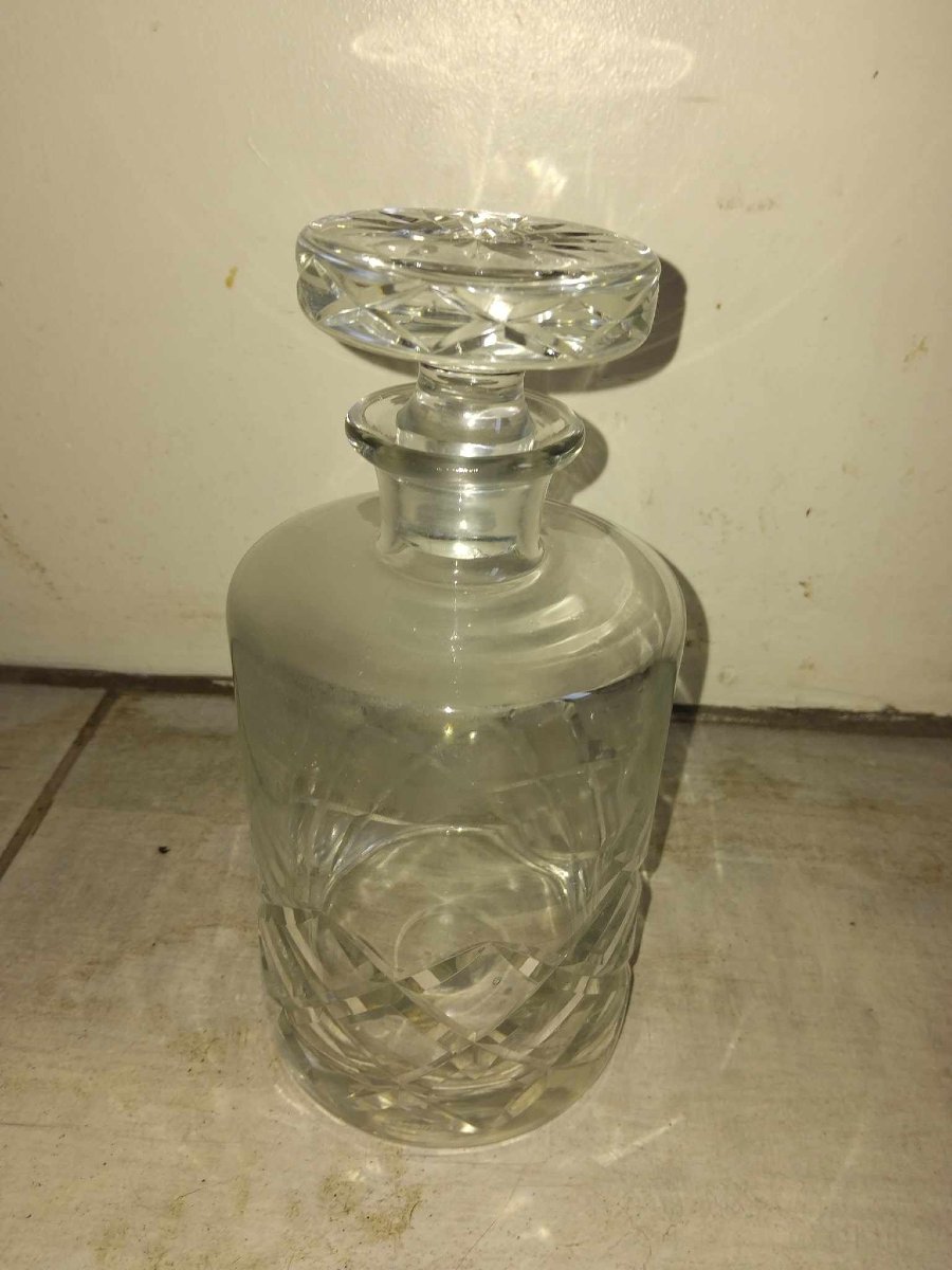 Cut Crystal Whiskey Decanter-photo-1