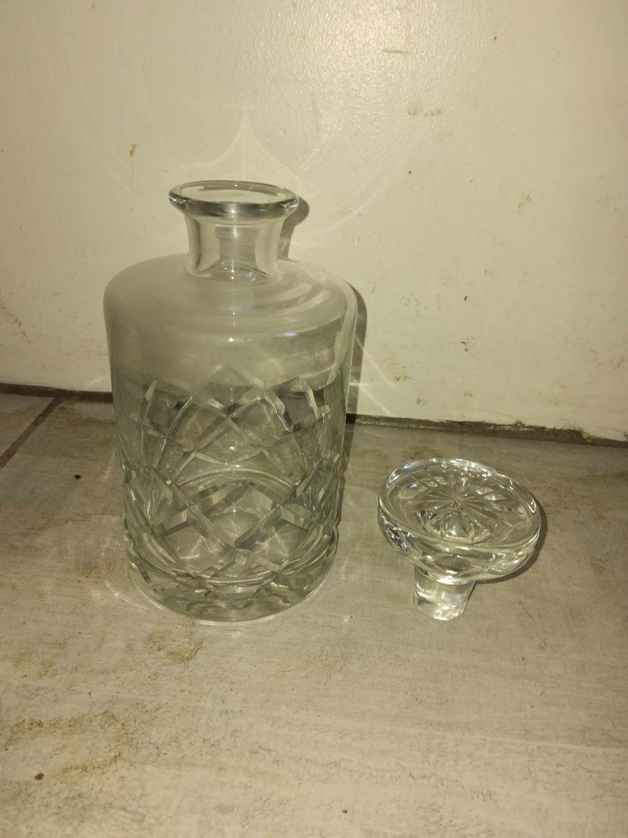 Cut Crystal Whiskey Decanter-photo-2