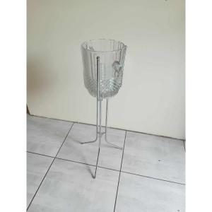 Large Champagne Bucket And Its Support.