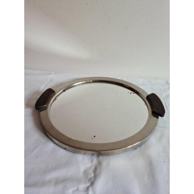 Art Deco Tray With Mirror Bottom