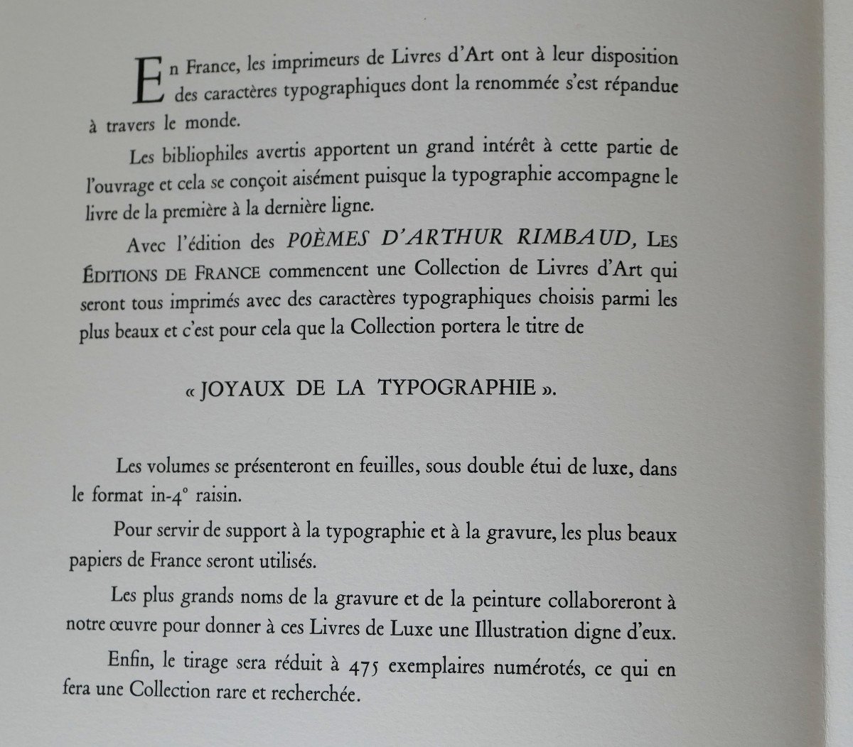Rthur Rimbaud - "poems" - Engravings: Michel Jamar-photo-2