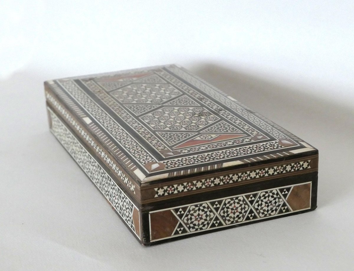 Coffret Oriental Marqueté-photo-1