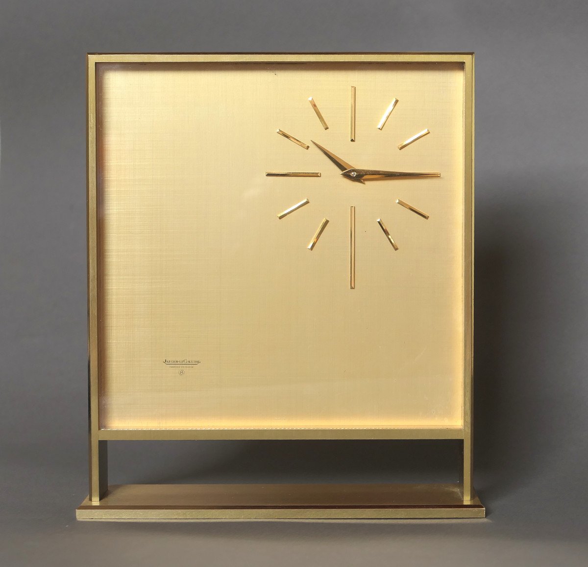 Jaeger-lecoultre - 8 Day Table Clock-photo-2