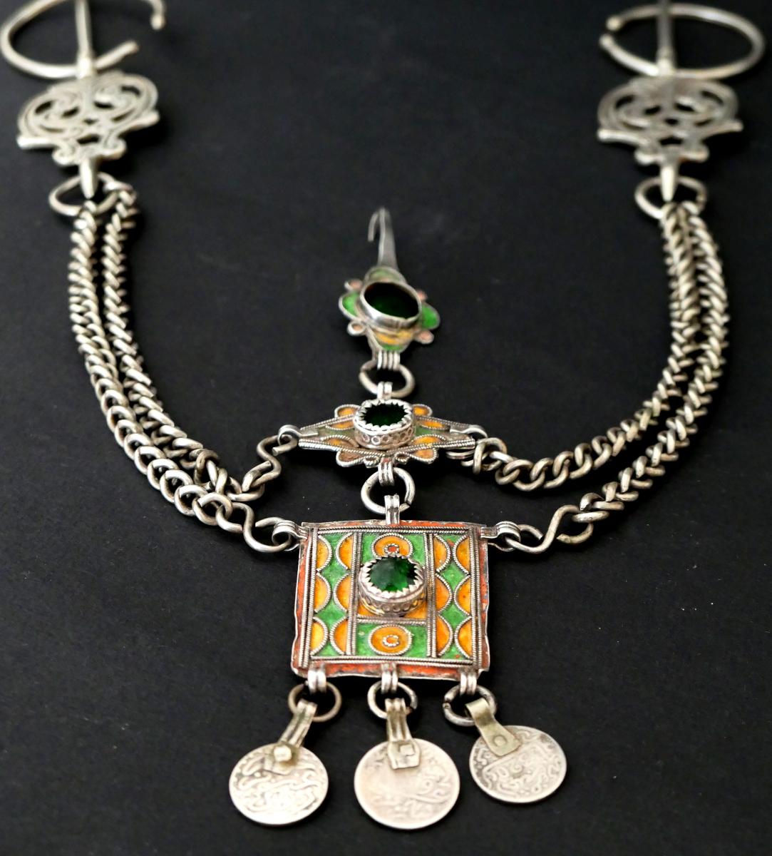 Silver Chestpiece Set - Morocco-photo-7