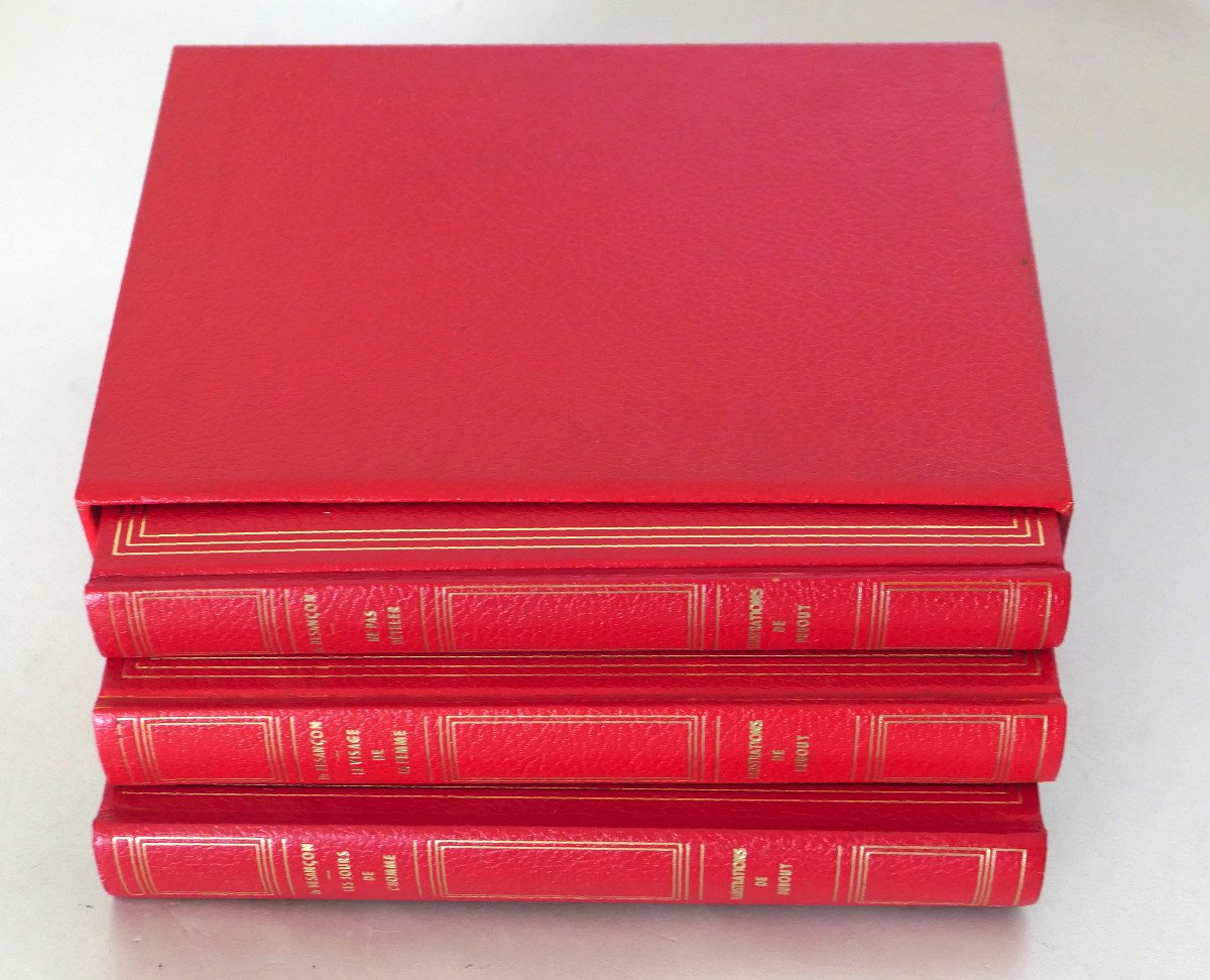 Dr Besançon « la Trilogie » - Illustré Par Dubout (3 Volumes)-photo-2