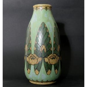 C. Catteau - Sandstone Vase - Decor D669