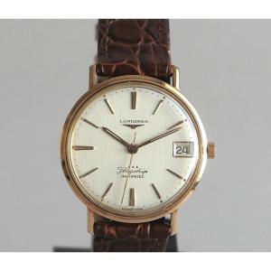 Longines Flagship Automatic - 18k Yellow Gold - 35mm - Nos