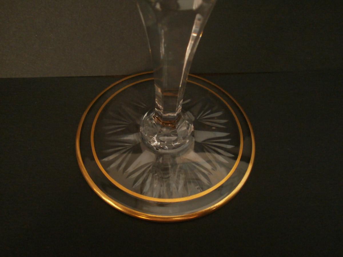 Saint-louis - Arles - Gold - 6 Champagne Flutes-photo-4