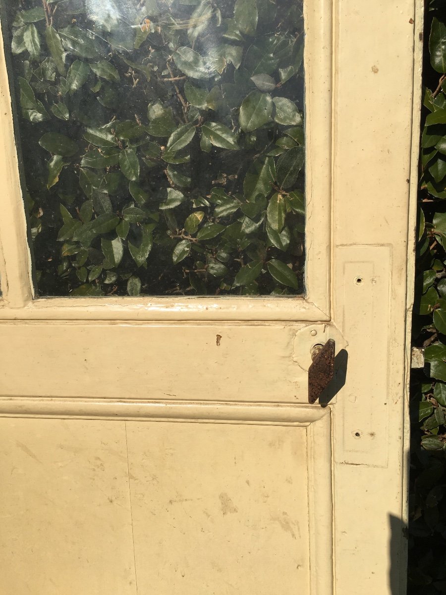 18th Century Oak Glass Door No. 6-photo-5