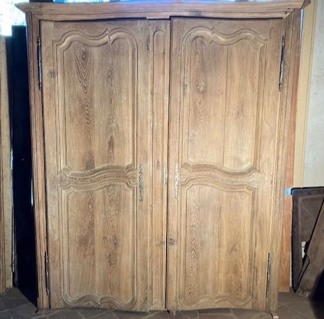 Furniture 2 Bodies Of Woodwork, Regency 18th Century, In Oak-photo-2