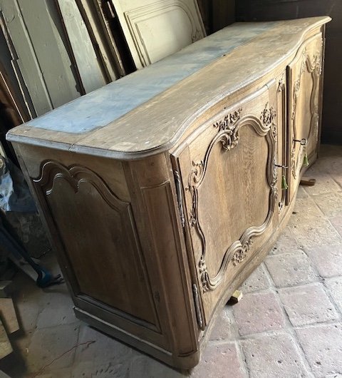 Furniture 2 Bodies Of Woodwork, Regency 18th Century, In Oak-photo-1