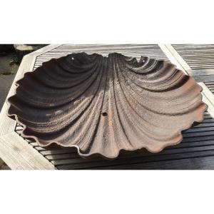 19th Century Cast Iron Shell 